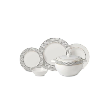 Korkmaz KOR A8362 Yemek Takımı Perla Coll. Yuv. 60 Prç. A8362