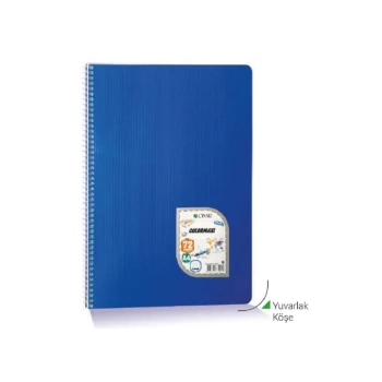Çınar ÇNR 73012 A4 Düz Spiralli Defter 60 Yaprak