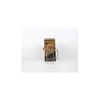 Balsa BLS YS04 Yağdanlık Cam Bambu Kapaklı 