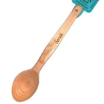 Baran Ahşap BRN 1030 Servis Kaşığı Cilalı 27Cm