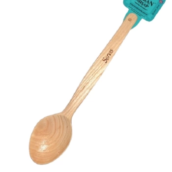 Baran Ahşap BRN 1032 Servis Kepçesi Cilalı 31Cm