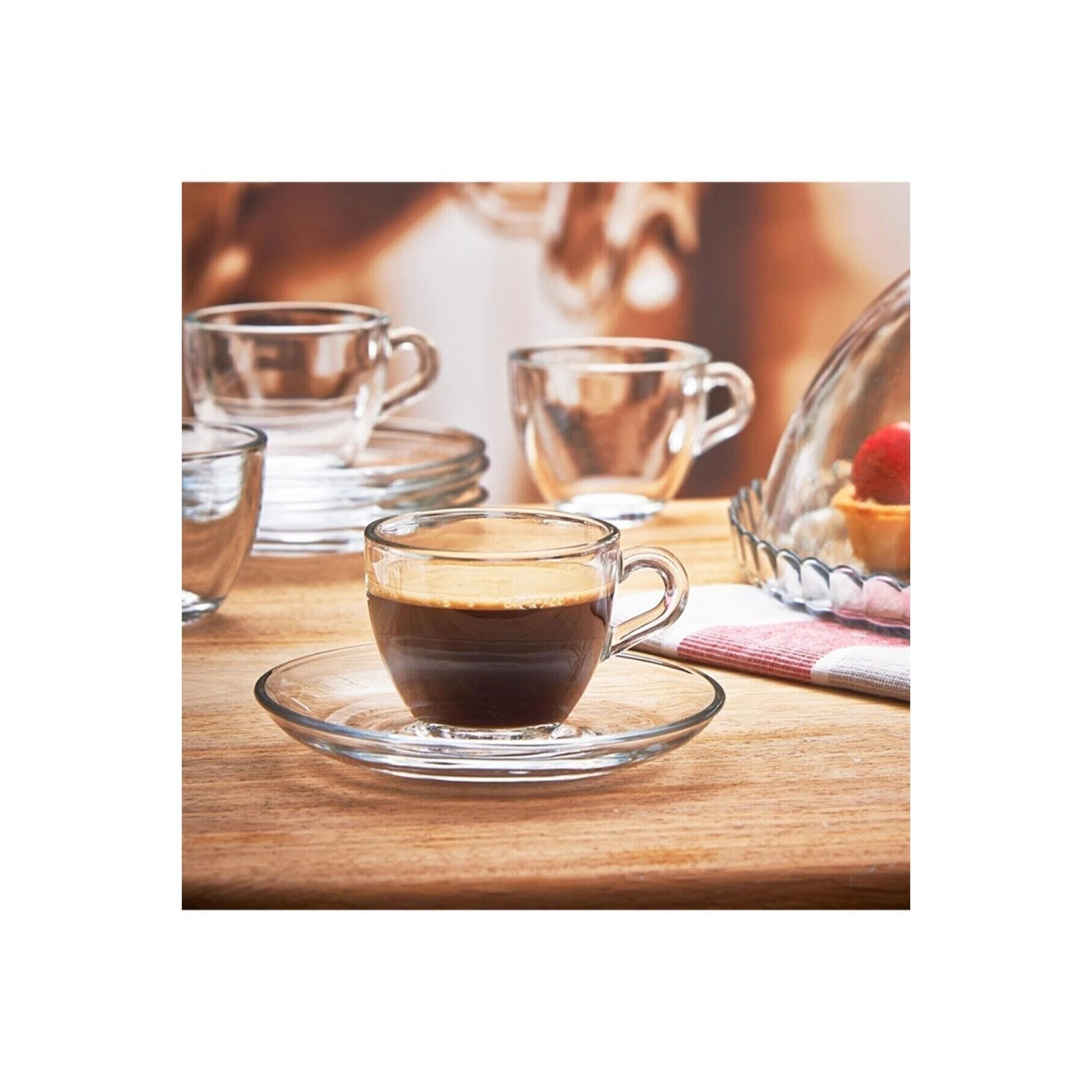 Paşabahçe 97948 Basic Fincan Takımı 12 Parça