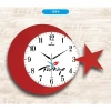 Aypaş AYP 134-4 Galaxy Duvar Saati Ay Yıldız Türkiye