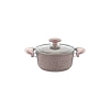 Oms OMS 3110-24/KAH Granit Derin Tencere Kahve