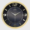 Aypaş AYP 78-KA Duvar Saati Galaxy Siyah Gold Varak Ds