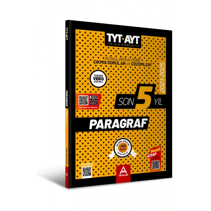 Son 5 Yıl AYT-TYT Paragraf Çıkmış Sorular 2021-2025