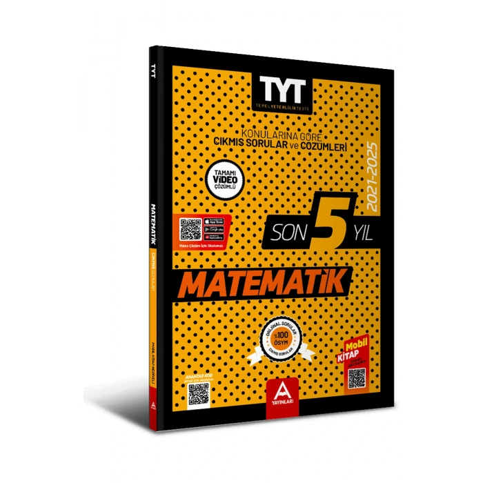 Son 5 Yıl TYT Matematik Çıkmış Sorular 2021-2025