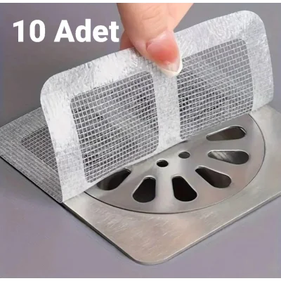 10 Adet Gider Koruyucu Yapışkanlı Süzgeç ,Sineklik Tamir Kiti