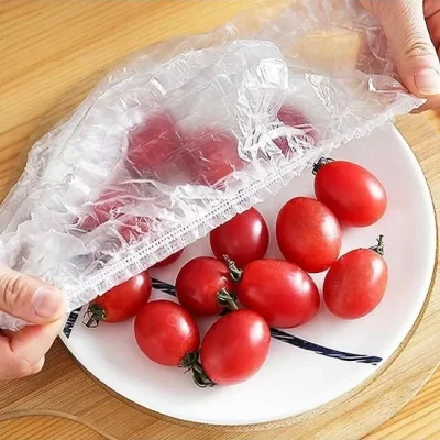 100 Adet Pratik Taze Tutan Tencere Tabak Bonesi