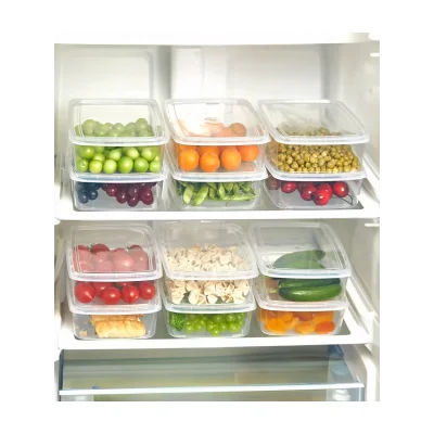 Buzluk Ve Buzdolabı Organizer Saklama Kabı 3 Adet