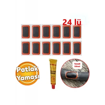 Kolay Pratik Araba Bisiklet Motosiklet Soğuk Yama Lastik Tamir Yaması Seti