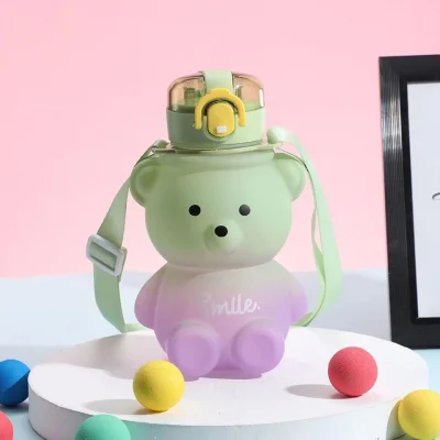 Ayıcık Desenli Su Matarası