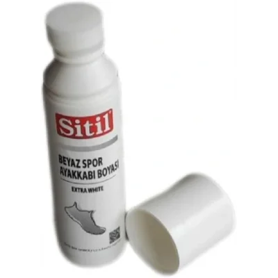 beyaz ayakkabı boyası yenileyici kendinden süngerli kullanımı rahat ve kolay 75 ml