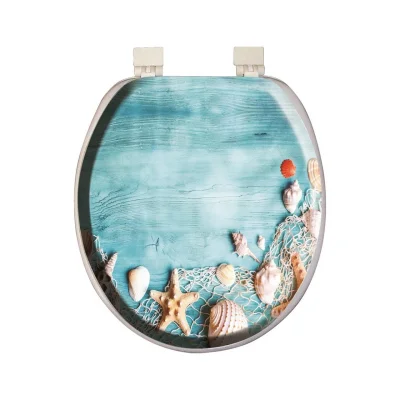 Süngerli Klozet Kapağı Desenli