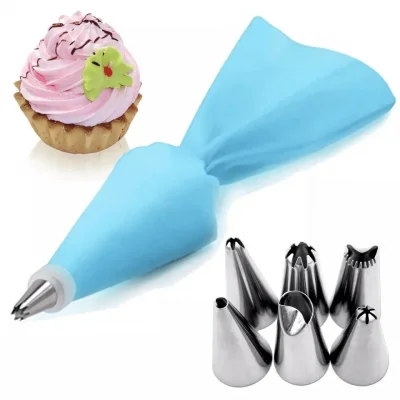 Krema Torbası Metal Uçlu 9 Parça