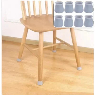 8 Adet Masa Sandalye Silikon Ayak Kılıfı