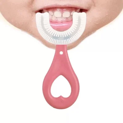 Çocuk Diş Fırçası pembe renk 2-6 Yaş