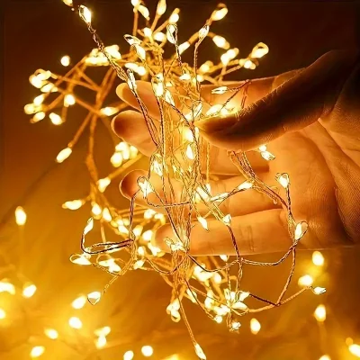 Peri Led Işık 3 Metre Pilli Dekoratif Sarı Renk