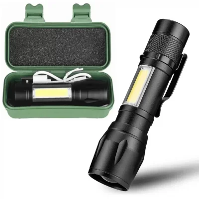 Şarjlı Led Işıklı El Feneri