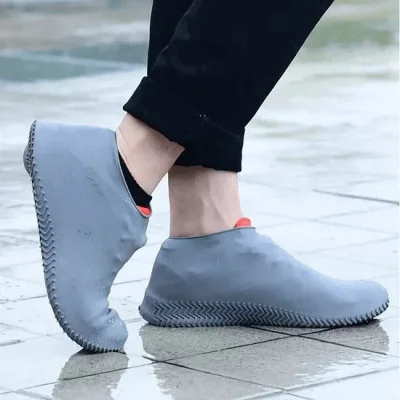 Silikon Ayakkabı Kılıfı Gri Renk 31-42 Numara