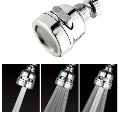 Tasarruflu 3 Fonksiyonlu Musluk Başlığı