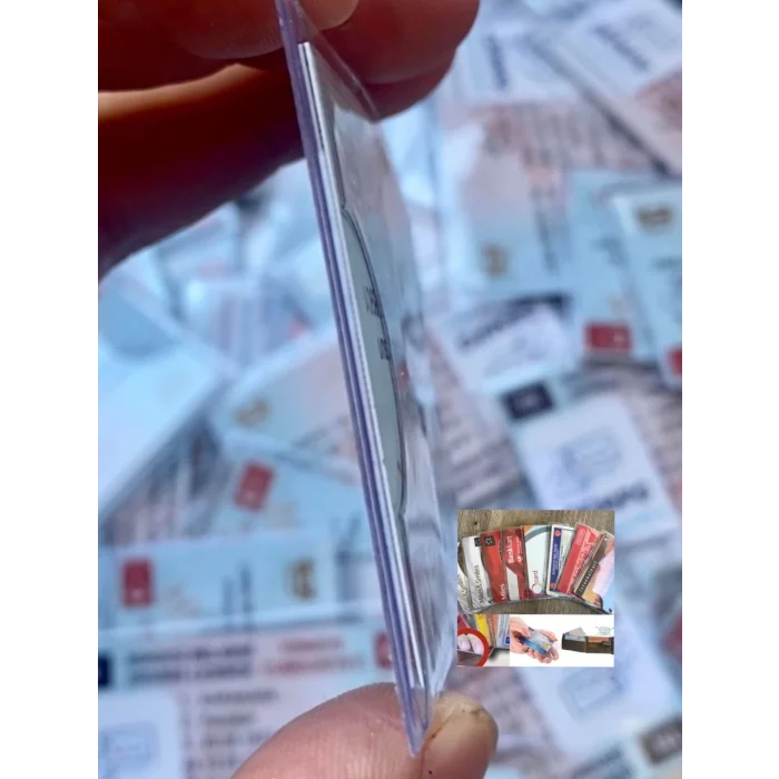 Nesil Pvc Kimlik Ehliyet Temazsız Kredi Kartı Kabı