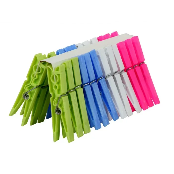 24 Adet Çamaşır Mandalı