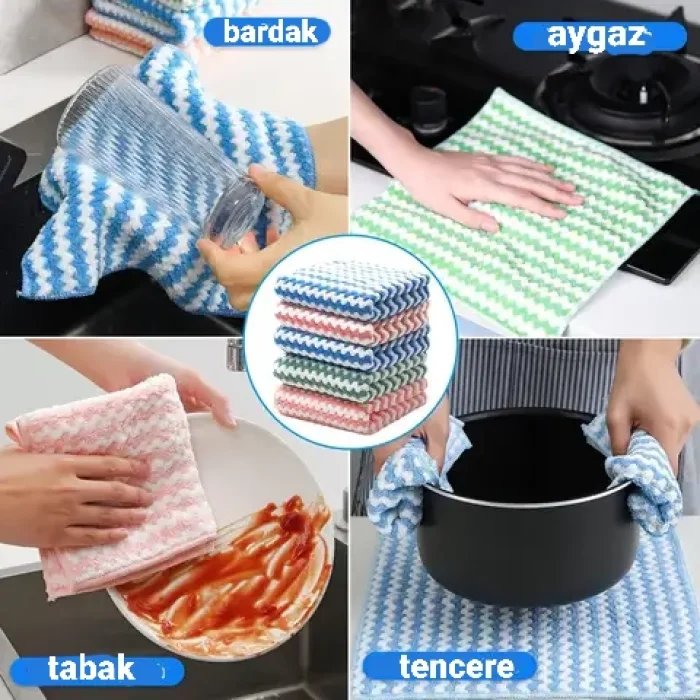 2 Adet Elbezi Mutfak Bezi 28×28 cm