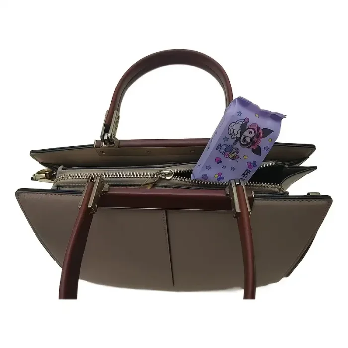 2 Adet Sevimli Figürlü Mini Islak Cep Mendili Panda Zebra Fil Zürafa Renkli Tasarım Cep Mendili