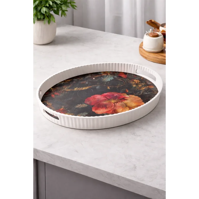 2 Adet Sultan Tepsi Oval