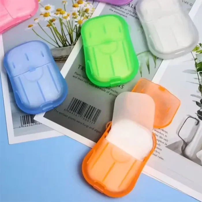 20 Yaprak Yıkama Kağıt Sabun Elde Eriyen Parfümlü