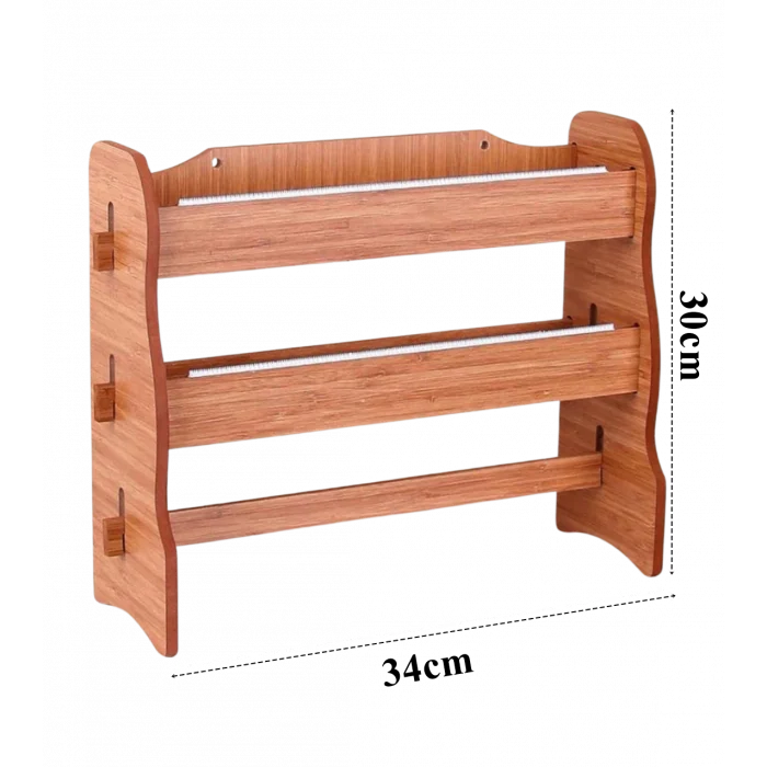 3 lü Havlu Folyo Streç lik Ahşap