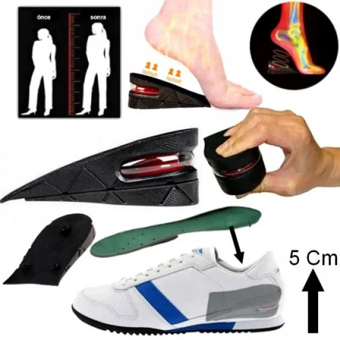 Boy Uzatan Tabanlık Hava Yastıklı 5 Cm