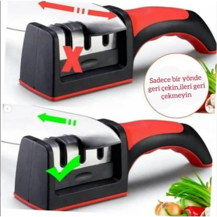 3 Açılı Bıçak Bileme Aparatı