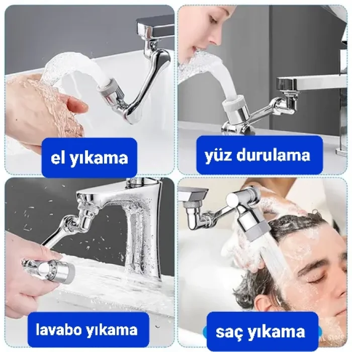 Çok Fonksiyonlu Musluk Başlığı