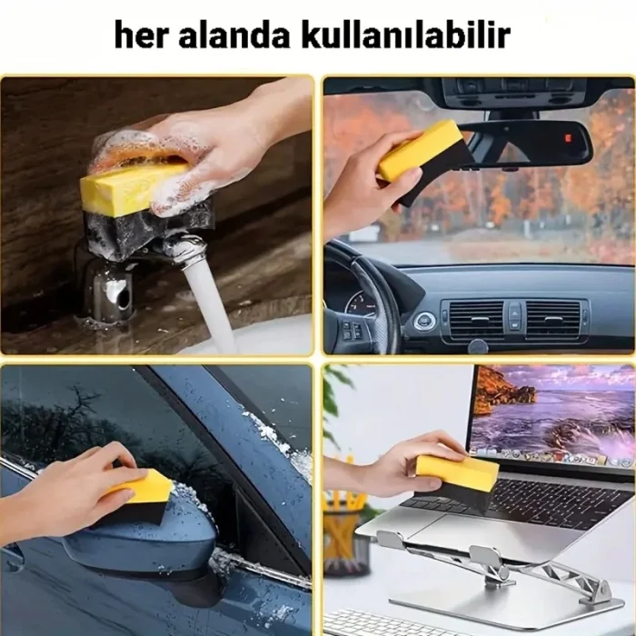 Araba Lastik Ve Trim Parlatma Süngeri