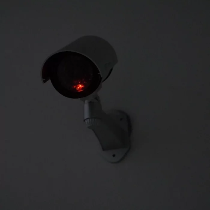 Sahte Güvenlik Kamerası Caydırıcı Led Işıklı