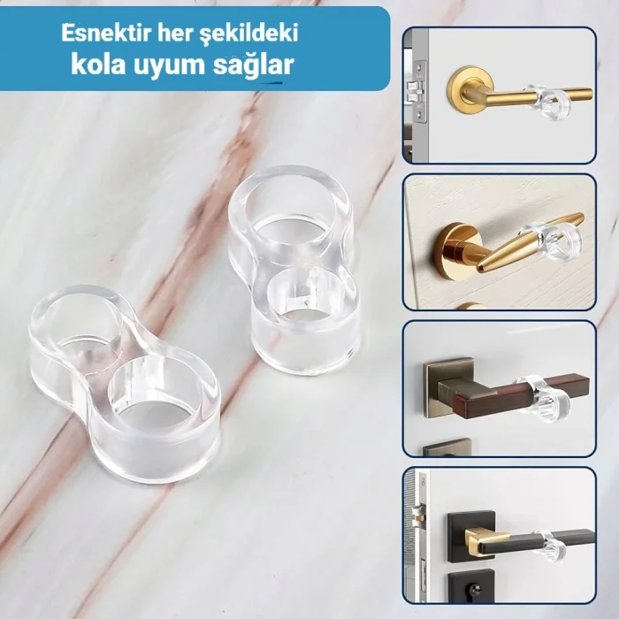 Kapı Kolu Stoperi Çarpma Önleyici 4 lü