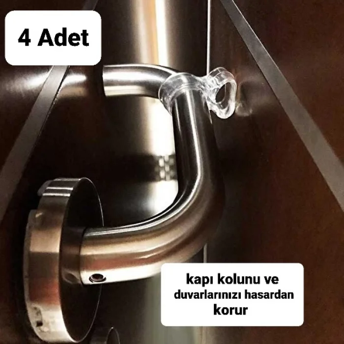 Kapı Kolu Stoperi Çarpma Önleyici 4 lü