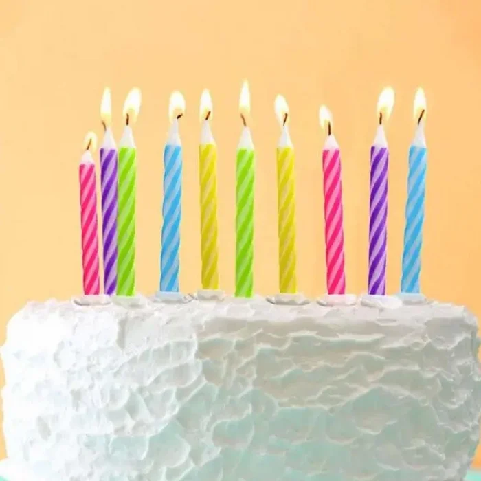 Doğum Günü Mumu 24 Adet