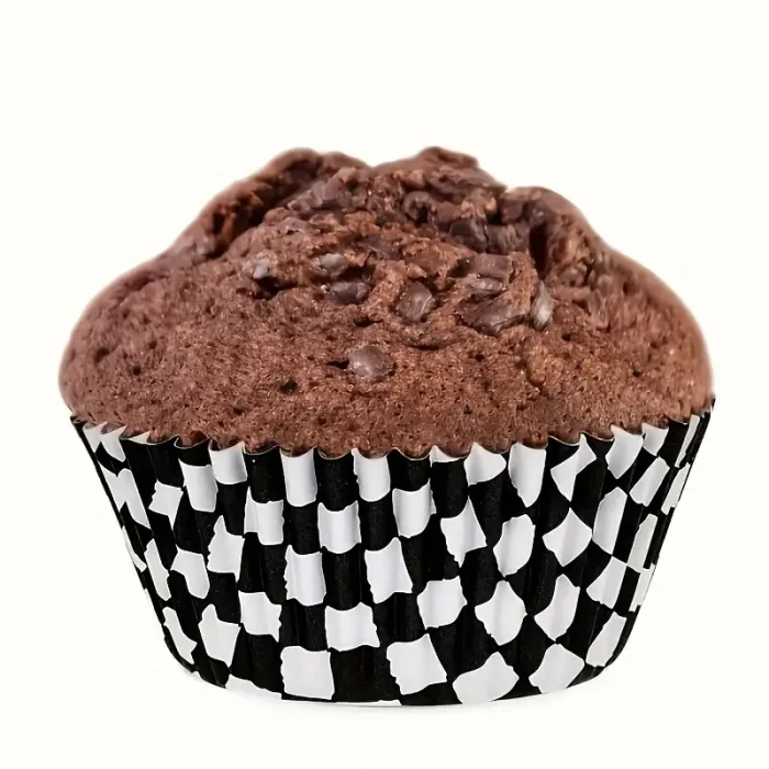 100 Lü Muffin Kağıdı Kek Kalıbı Desenli Kapsül