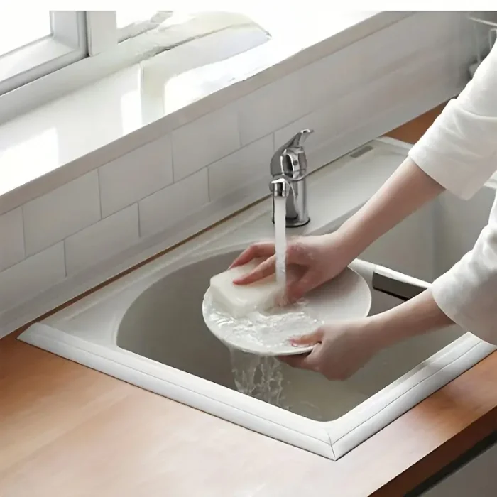 Su sızdırmaz bant küvet Tezgah tamir bandı Beyaz Renk