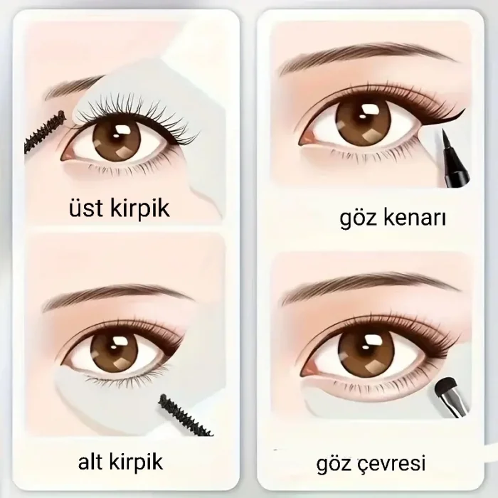 Silikon Göz Makyaj Yardımcısı