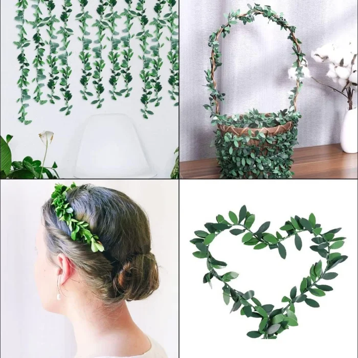 Yapay Sarmaşık Doğalgaz Borusu Süsü 5 Metre Çok Amaçlı