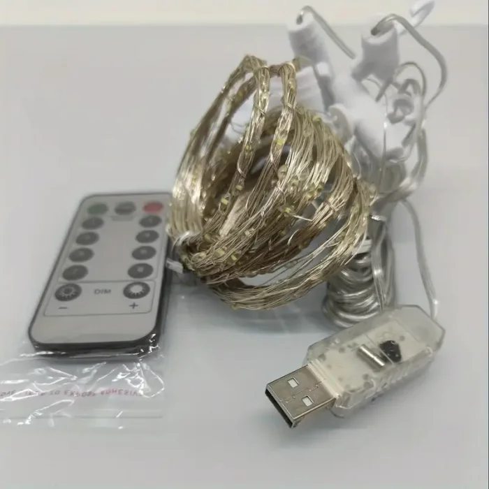 3 Metre 10 Sarkıt Saçak Günışığı Perde Led 100 Led