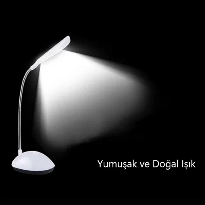Bükülebilir Pilli Led Masa Lambası Çalışma Lambası