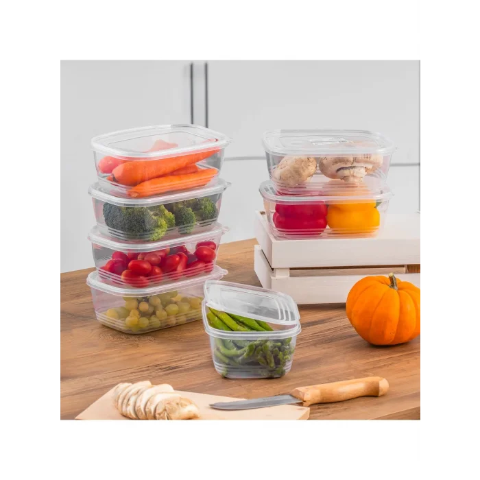 Buzluk Ve Buzdolabı Organizer Saklama Kabı 3 Adet