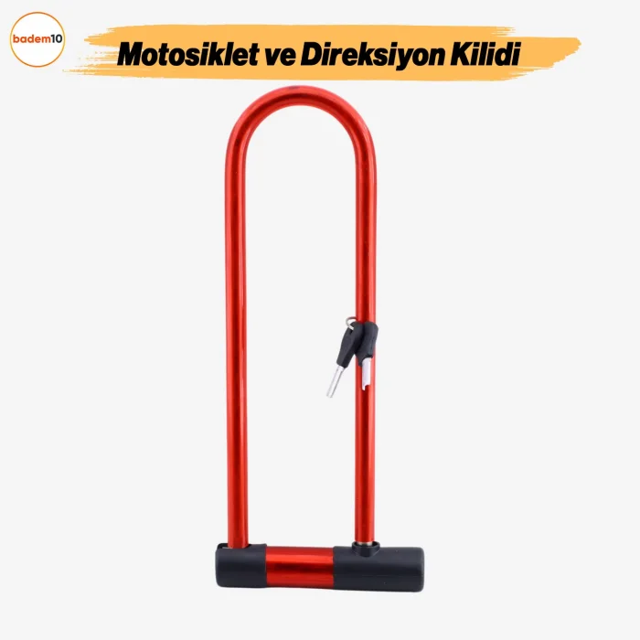 Kilit Direksiyon Motosiklet Bisiklet Kilidi