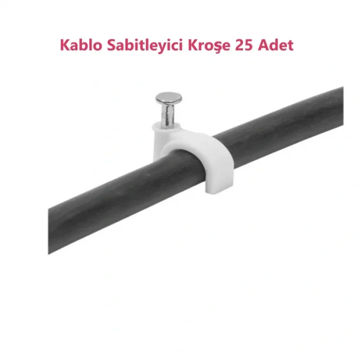 Kablo Sabitleyici Kroşe 25 Adet no 4
