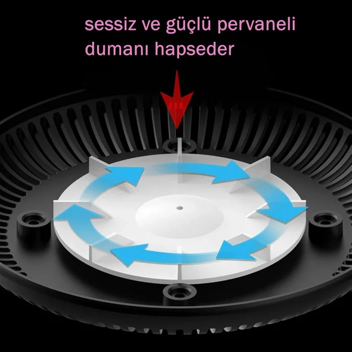 Sigara Kokusu Çekici ve Duman Giderici Küllük